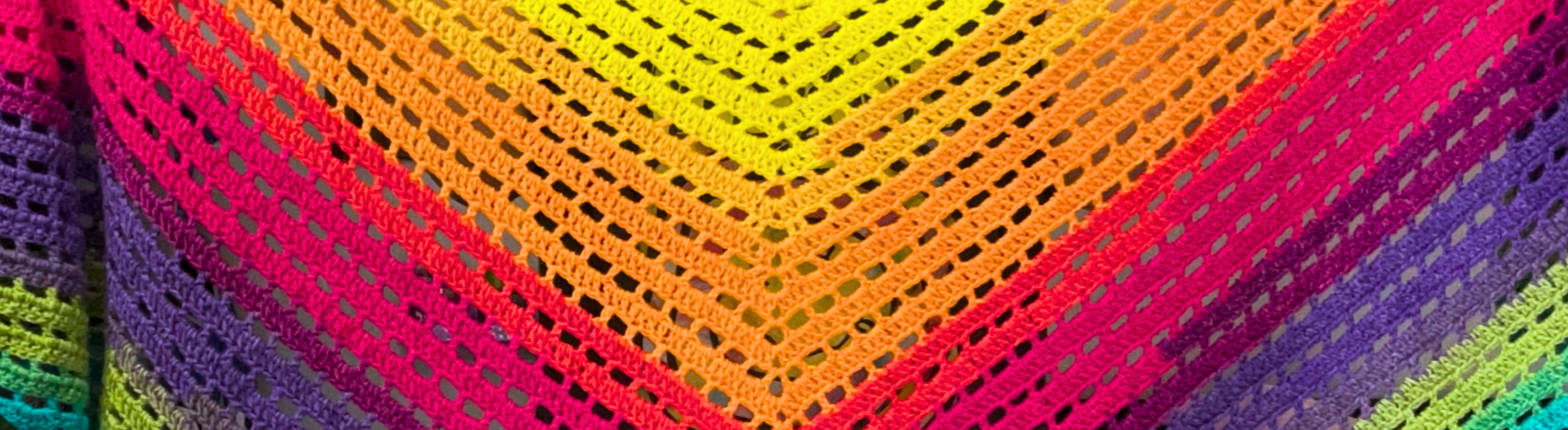 Rainbow Summer Shawl
