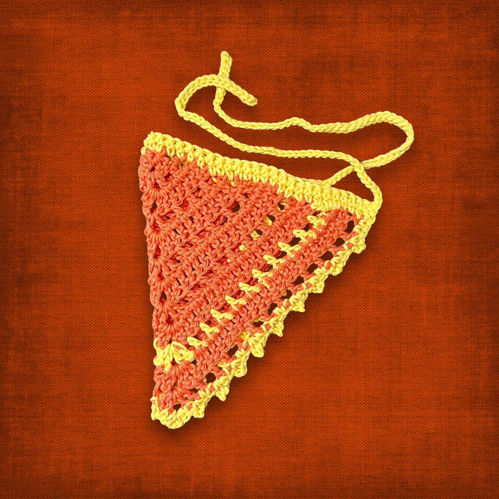 Orange and Yellow Bandana
