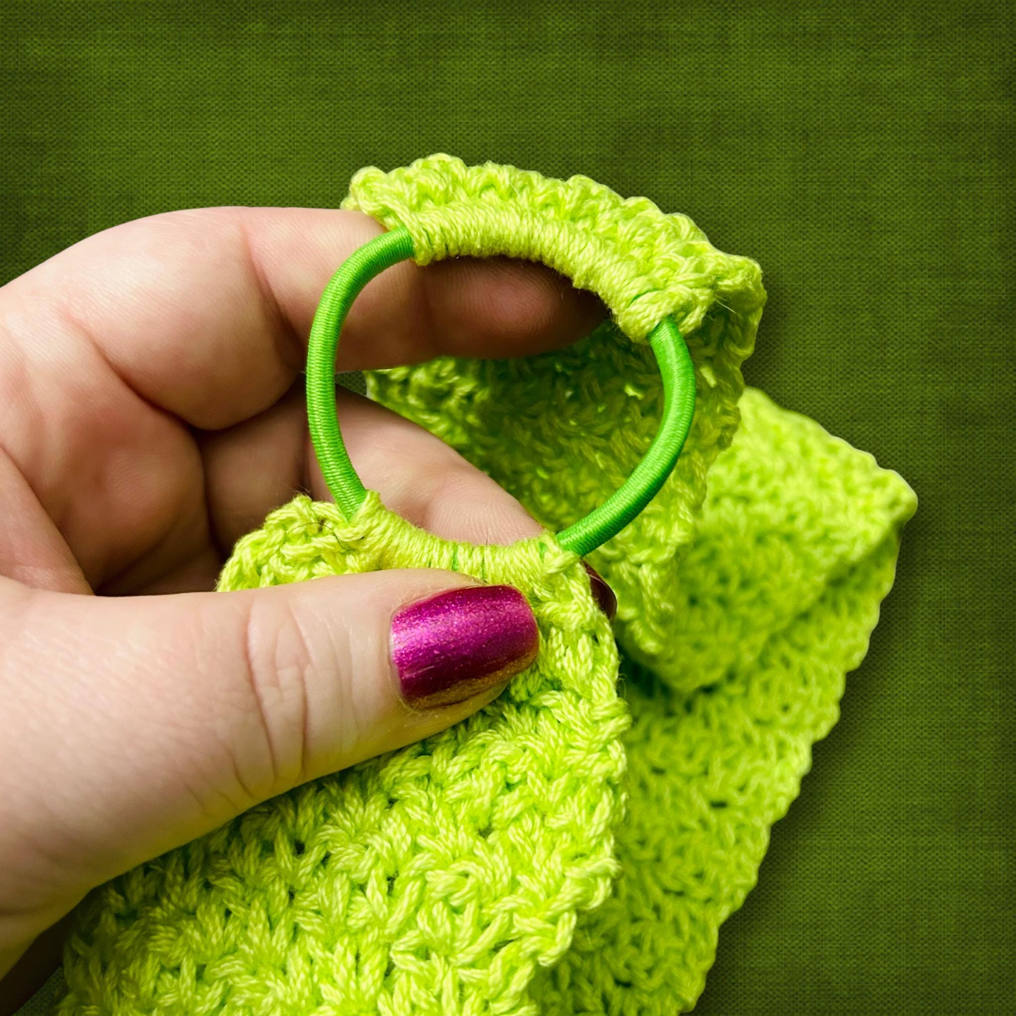 Neon Green Sweatband