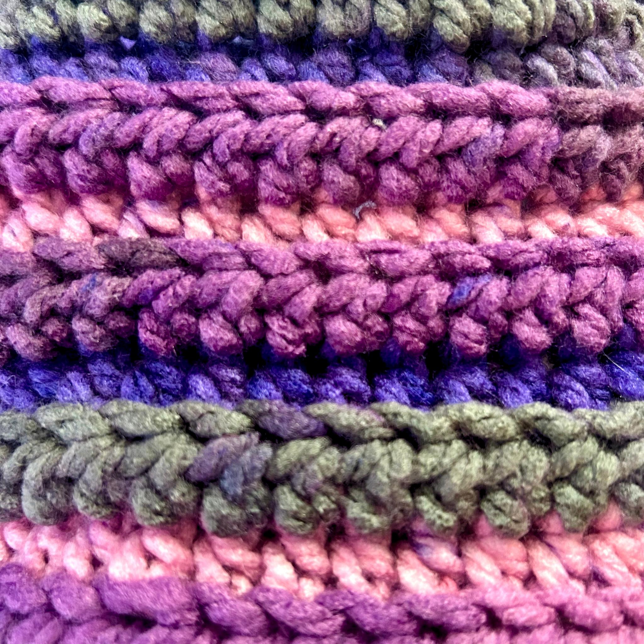 Adult M/L Pink Purple Warmer