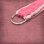 Pink Wristlet Keychain