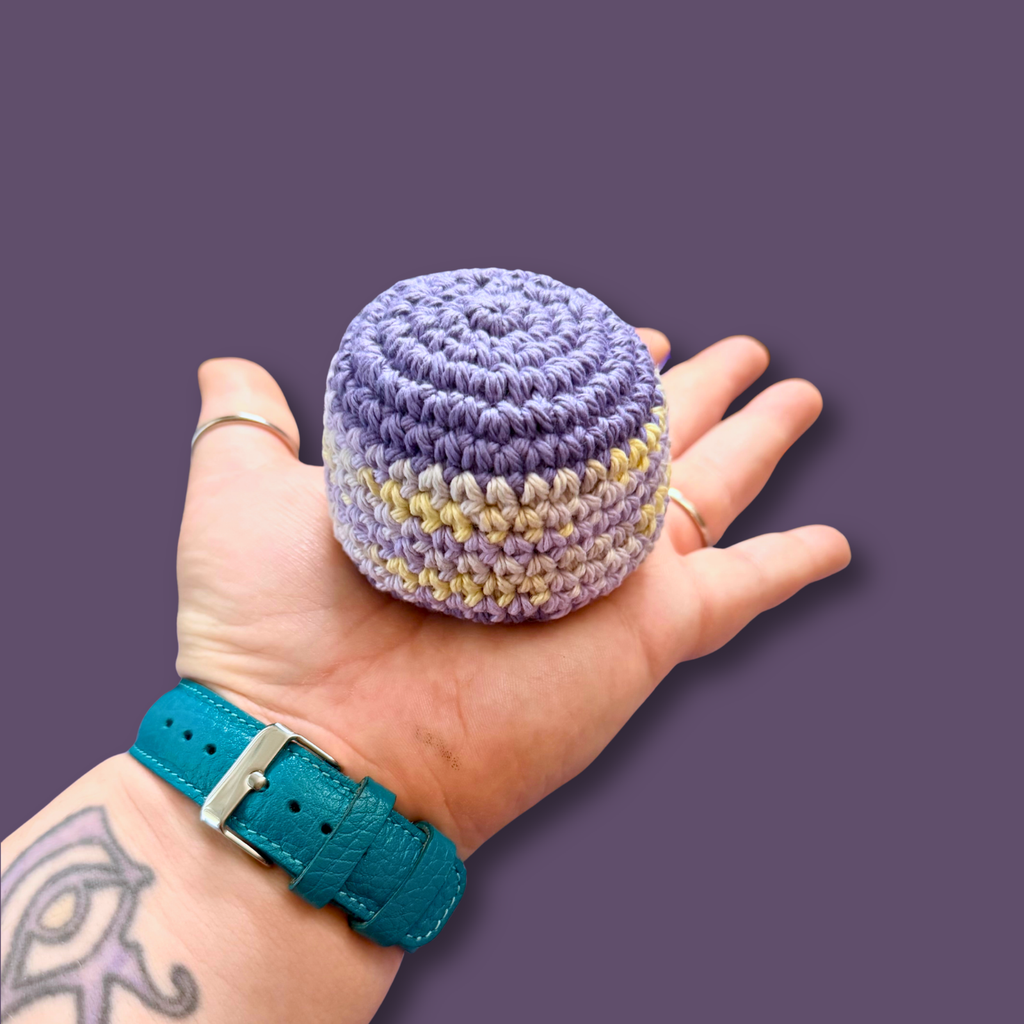 Nostalgic Hacky Sack Purple