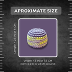 Nostalgic Hacky Sack Purple