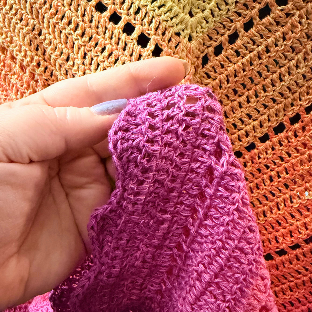 Thin Summer Cotton Shawl