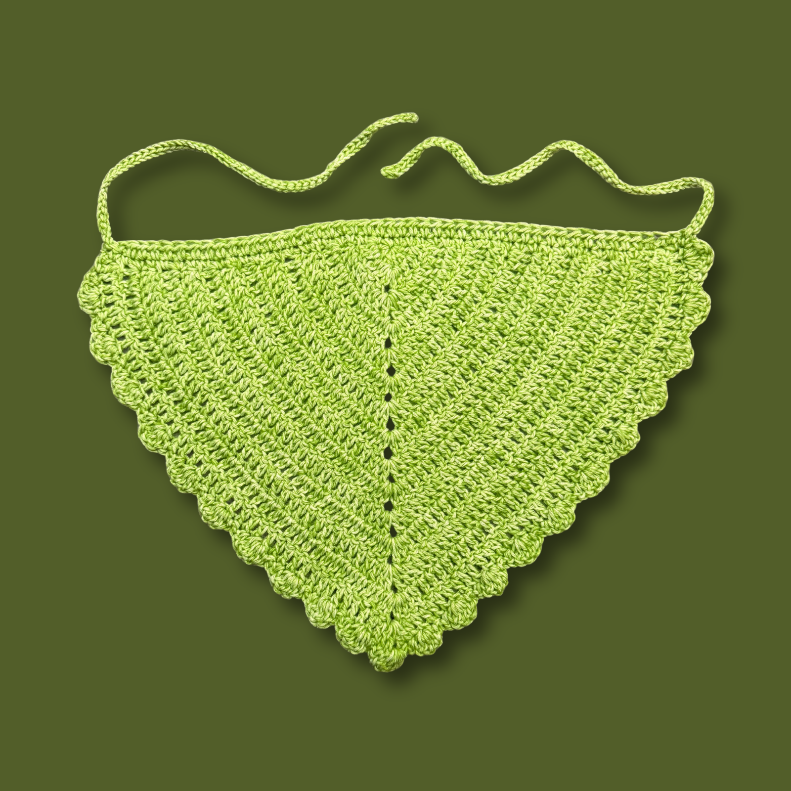 Summer Green Cotton Bandana
