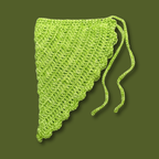 Summer Green Cotton Bandana