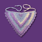Grape and Lavender Purple Bandana