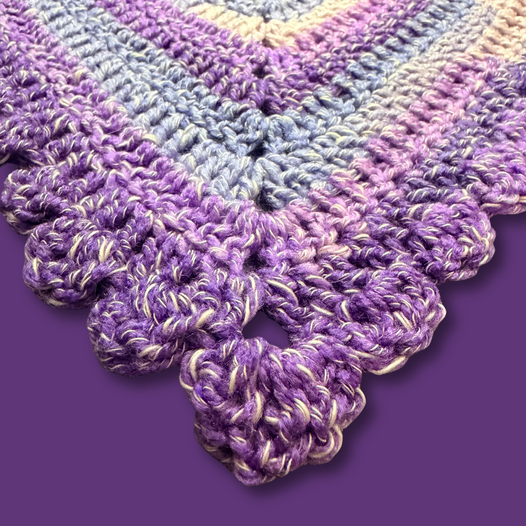 Grape and Lavender Purple Bandana