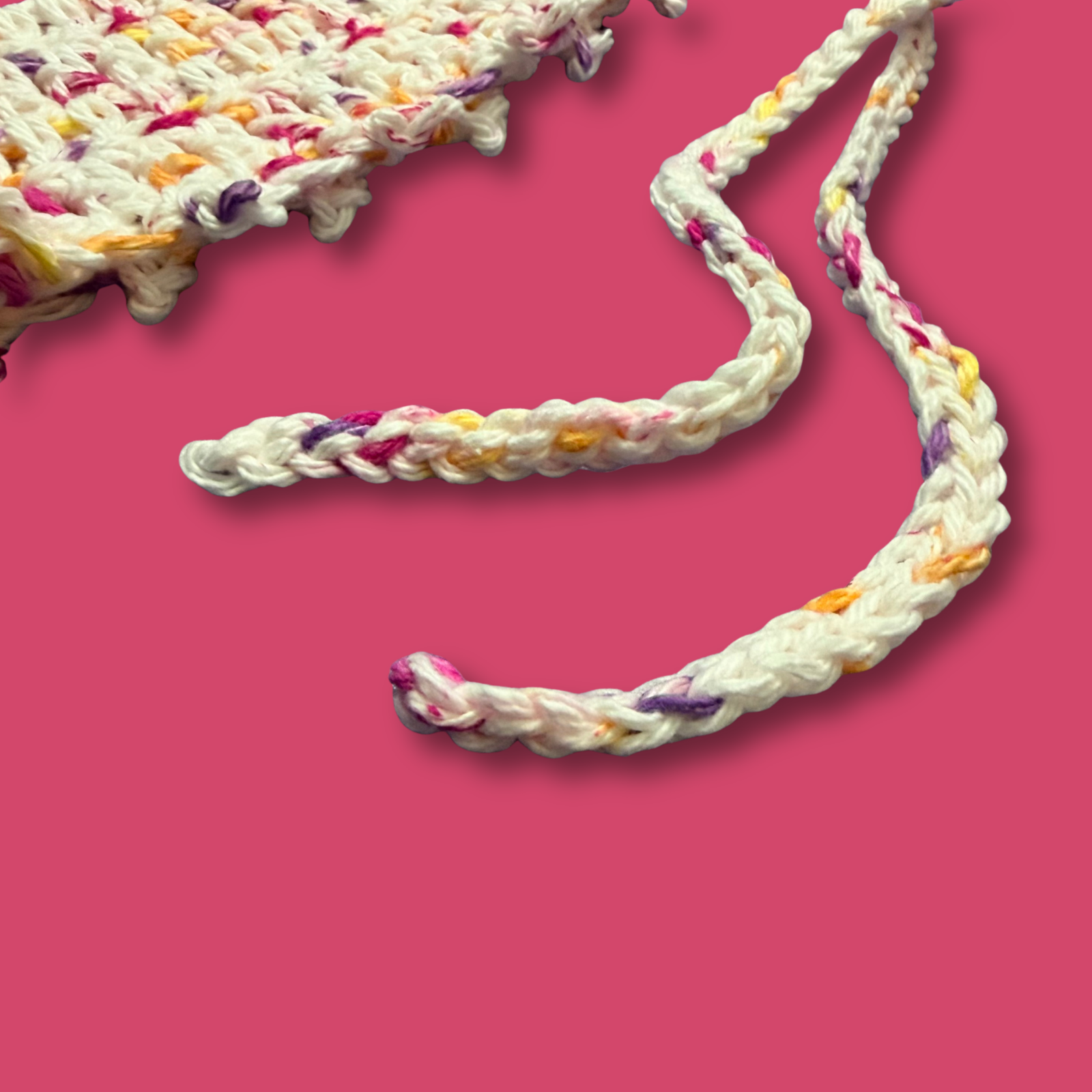 Splatter Paint White Bandana
