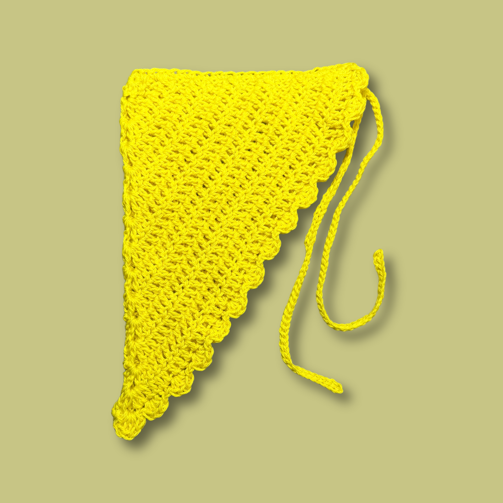 Hello Sunshine Yellow Bandana