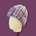 L/XL Purple Hues Beanie