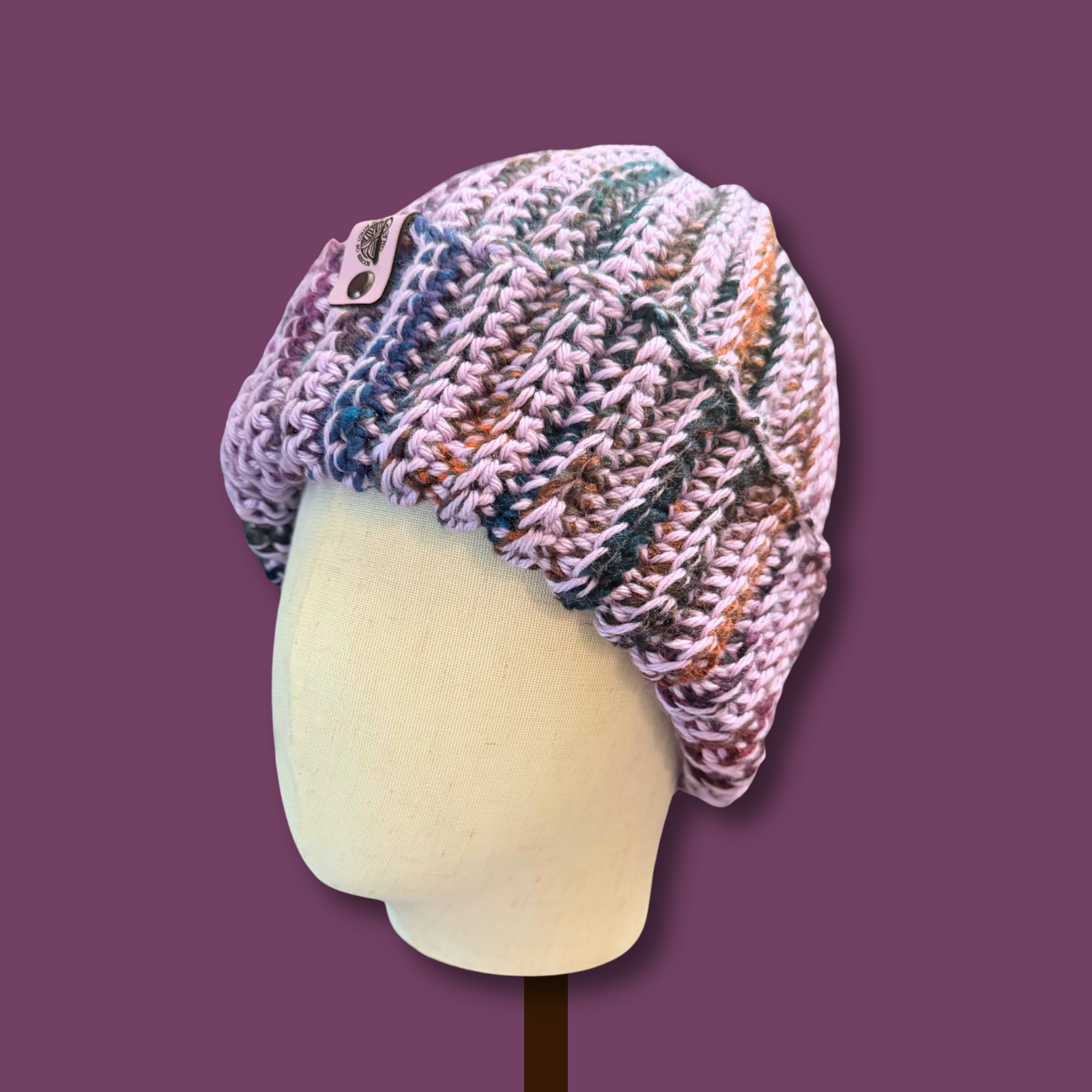 L/XL Purple Hues Beanie