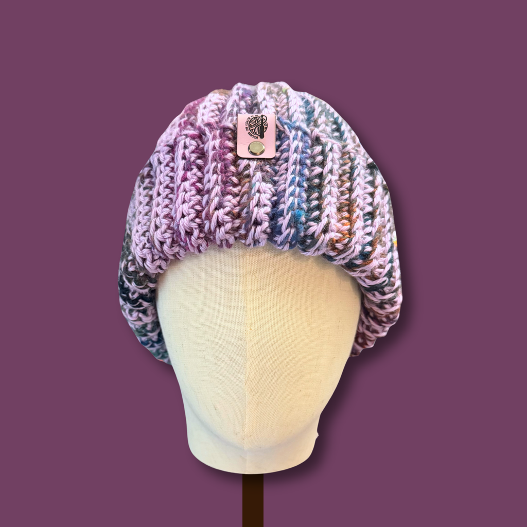 L/XL Purple Hues Beanie
