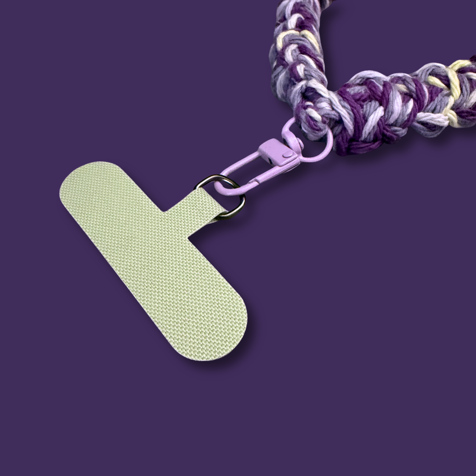 Purple Cell Phone Strap