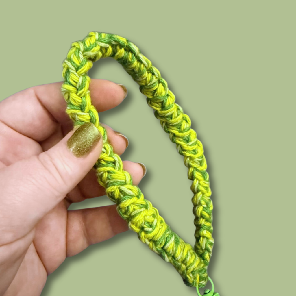 Green Cell Phone Strap