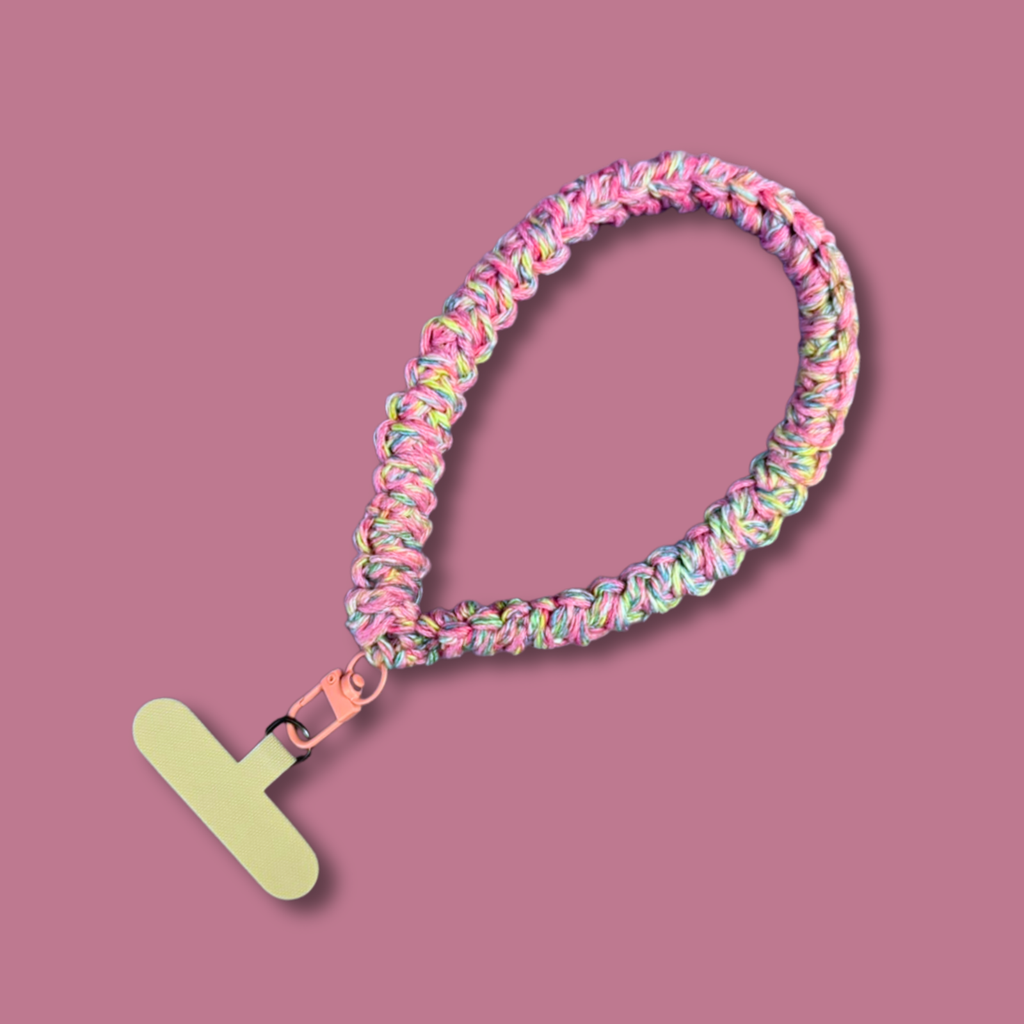 Pink Cell Phone Strap