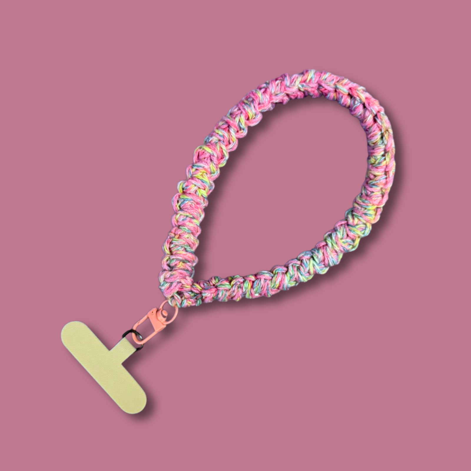 Pink Cell Phone Strap