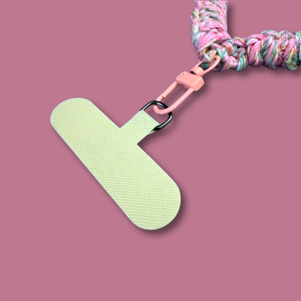 Pink Cell Phone Strap