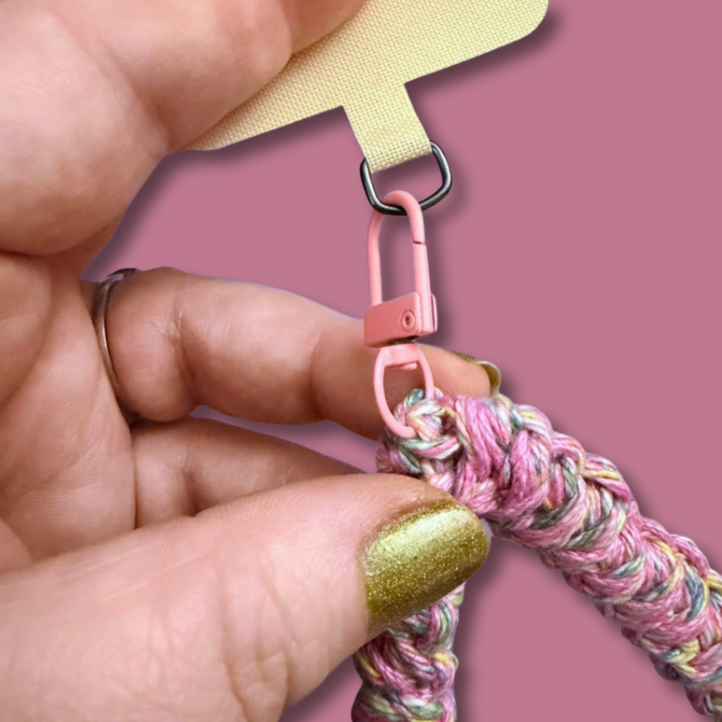 Pink Cell Phone Strap