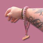 Pink Cell Phone Strap