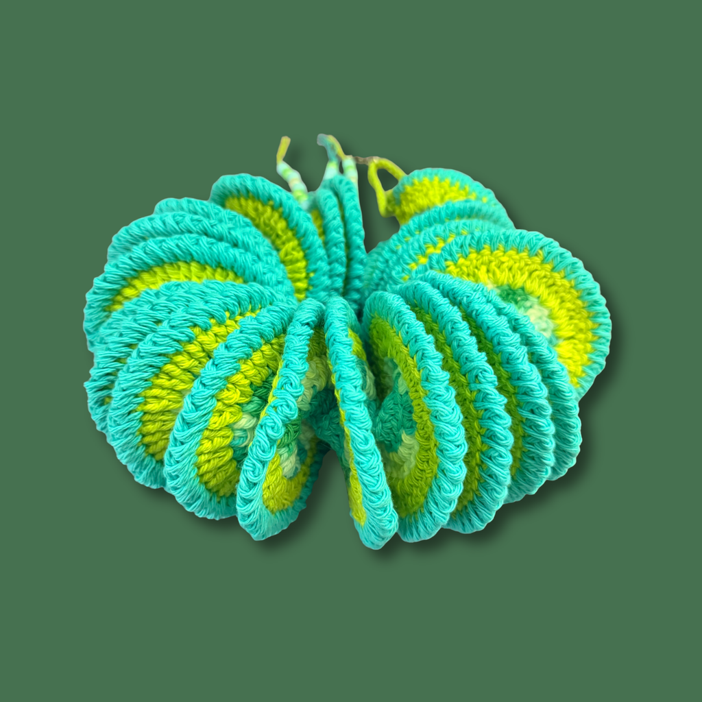 Long Green Wind Spinner