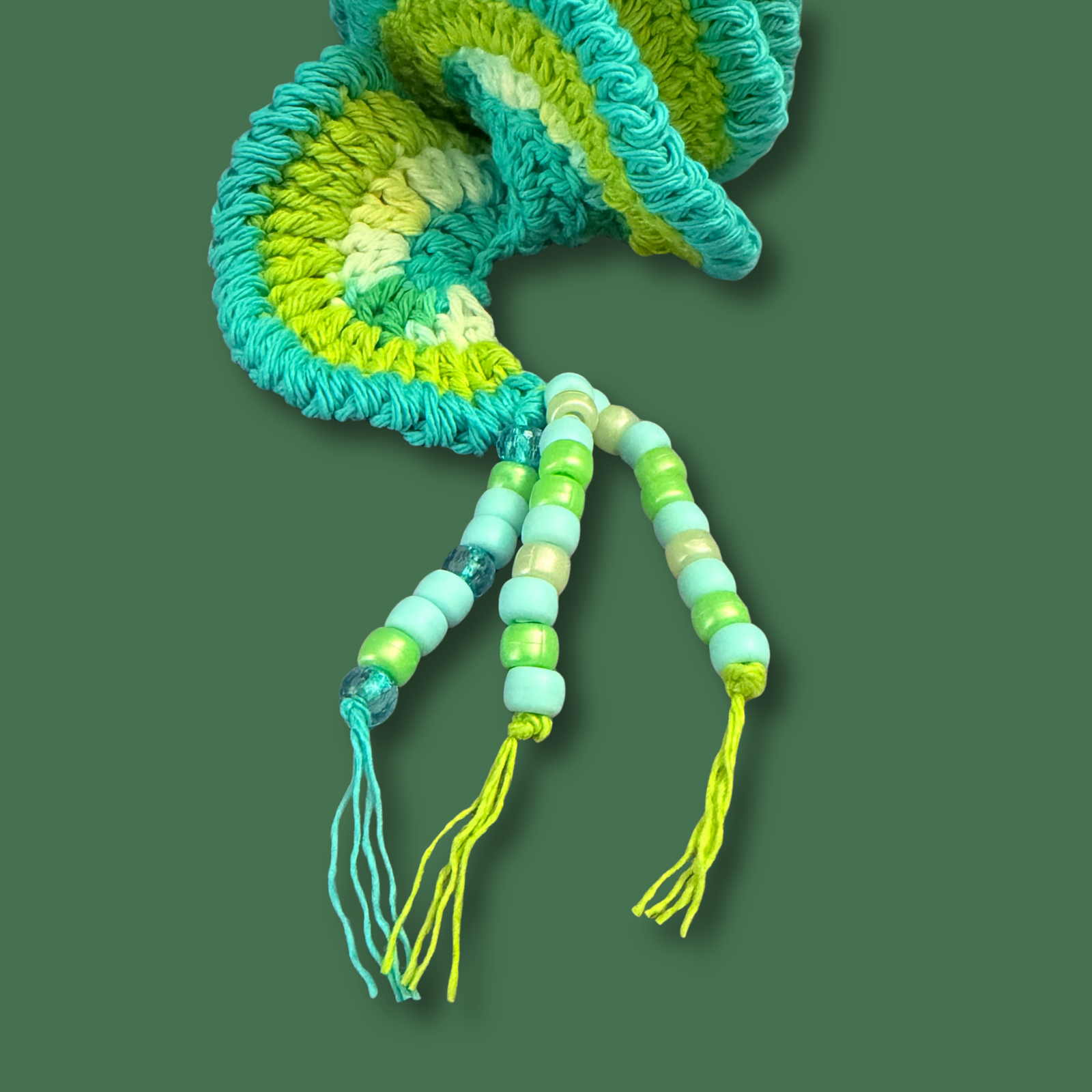 Long Green Wind Spinner