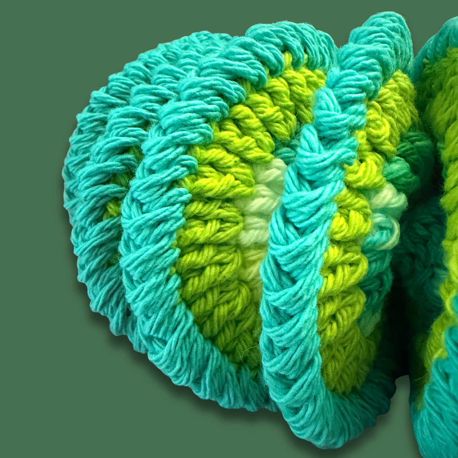 Long Green Wind Spinner
