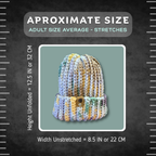Adult Medium Morning Mist Beanie