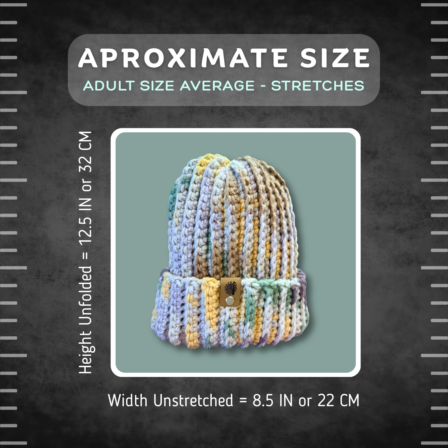 Adult Medium Morning Mist Beanie