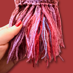 Happy Heart Fringe Scarf