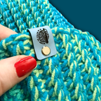 Adult Medium Size Tropical Blue Beanie