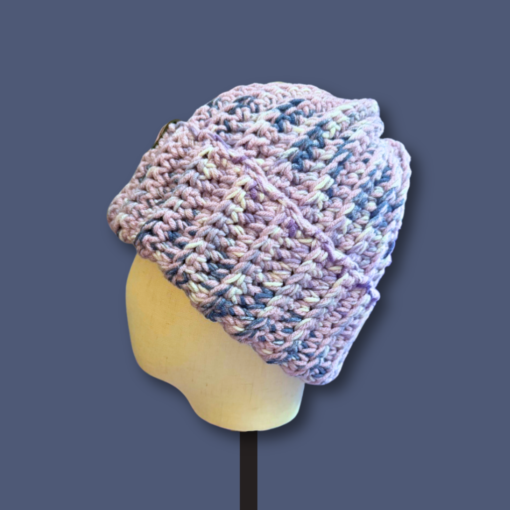 Adult Medium Size Light Lavender Beanie