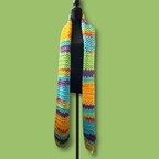 Playful Colors Crochet Scarf