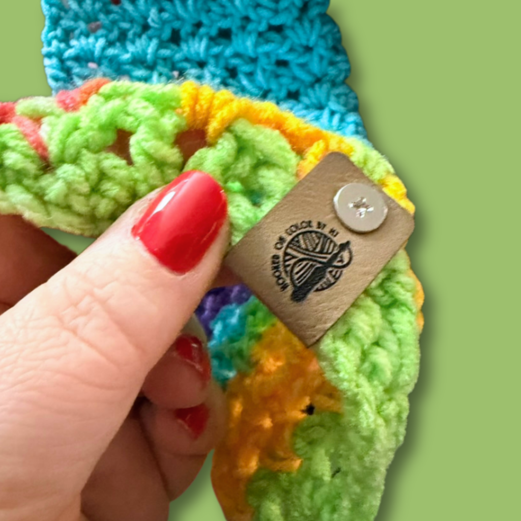 Playful Colors Crochet Scarf