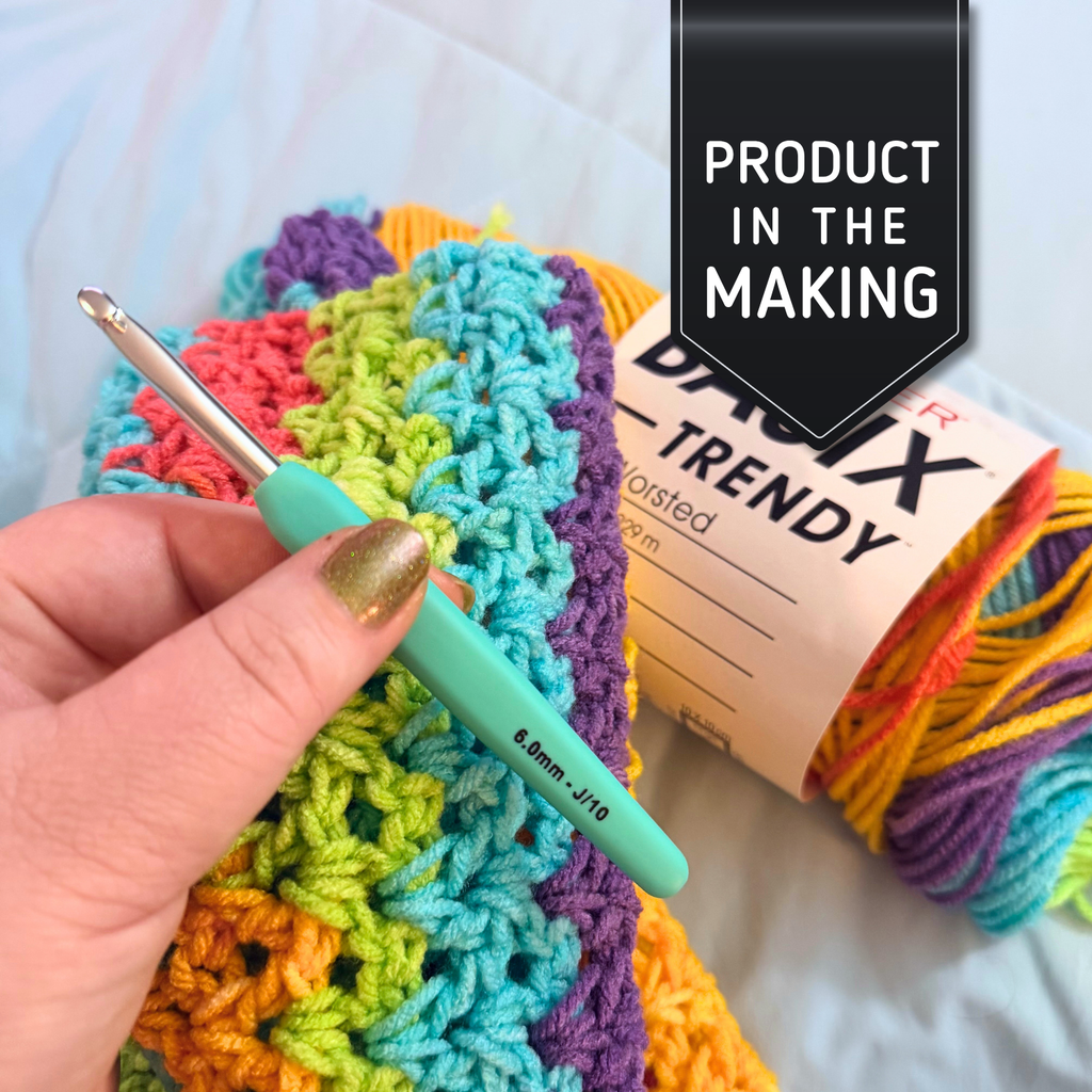 Playful Colors Crochet Scarf