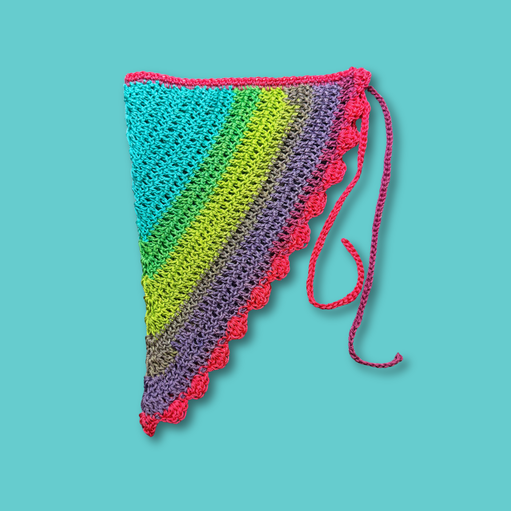 Bold Rainbow String Bandana