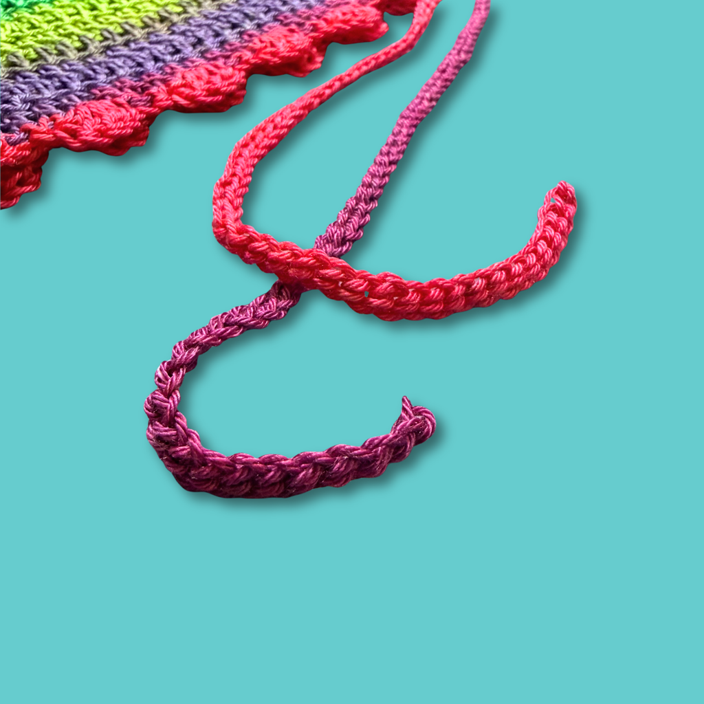 Bold Rainbow String Bandana