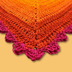 Fire Orange String Bandana