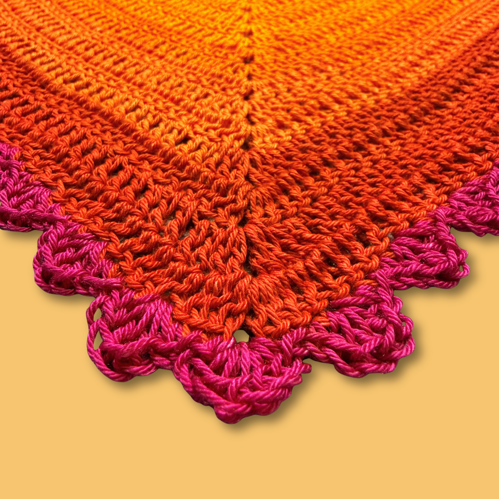 Fire Orange String Bandana
