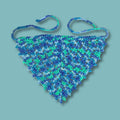 Teal Blue Bandana