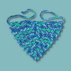 Teal Blue Bandana