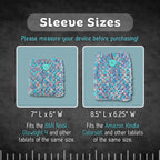 Pastel Nook / Kindle E-Reader Sleeve