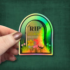 3" Holographic Sticker RIP Joann Fabric and Craft Store