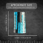 Adult L/XL Teal Wrist Warmers