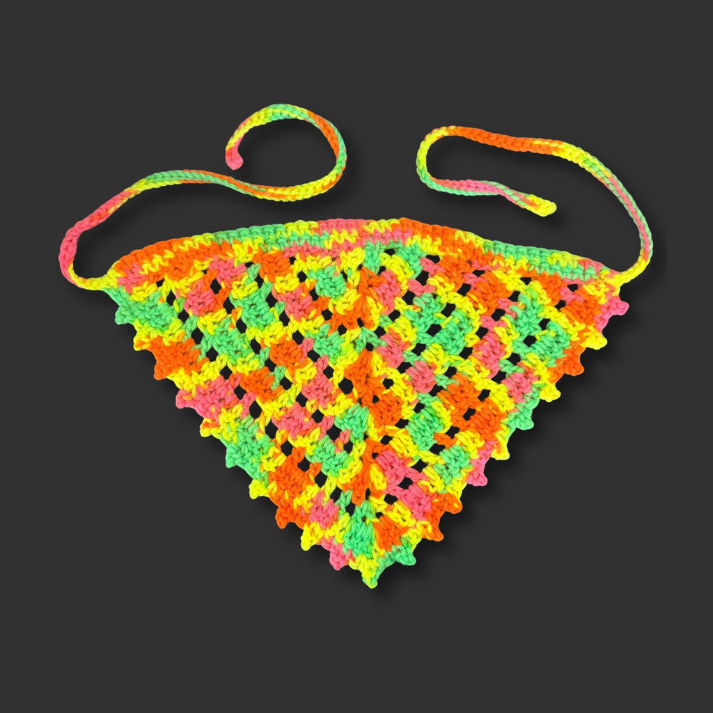 Neon 80's Summer Bandana