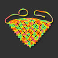 Neon 80's Summer Bandana