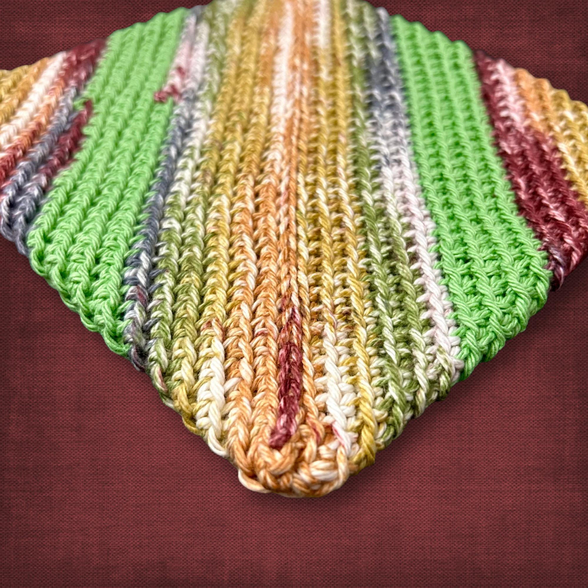 Green Cotton Pot Holders