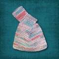 Pink Sparkle Japanese Knot Bag