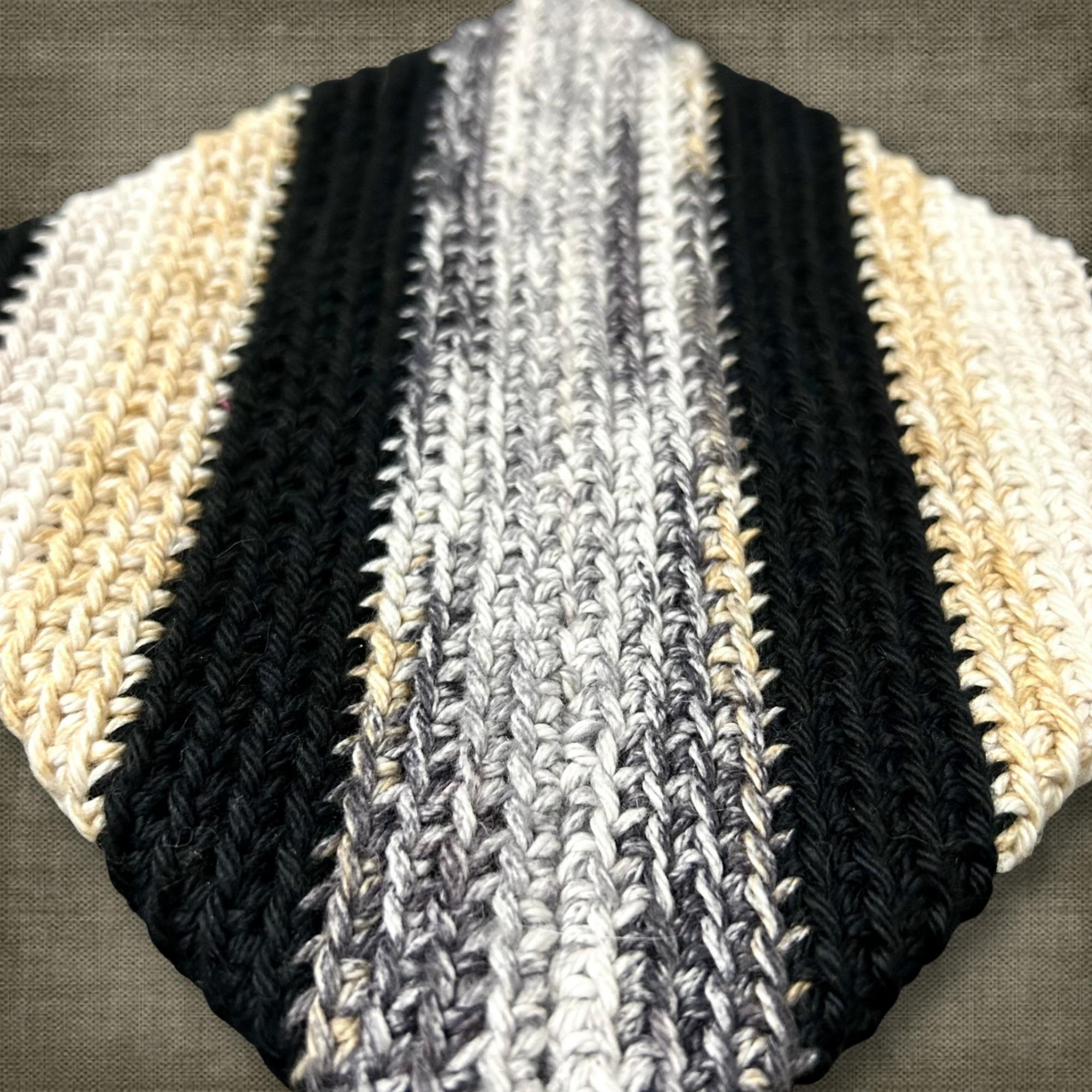 Black Cotton Pot Holders