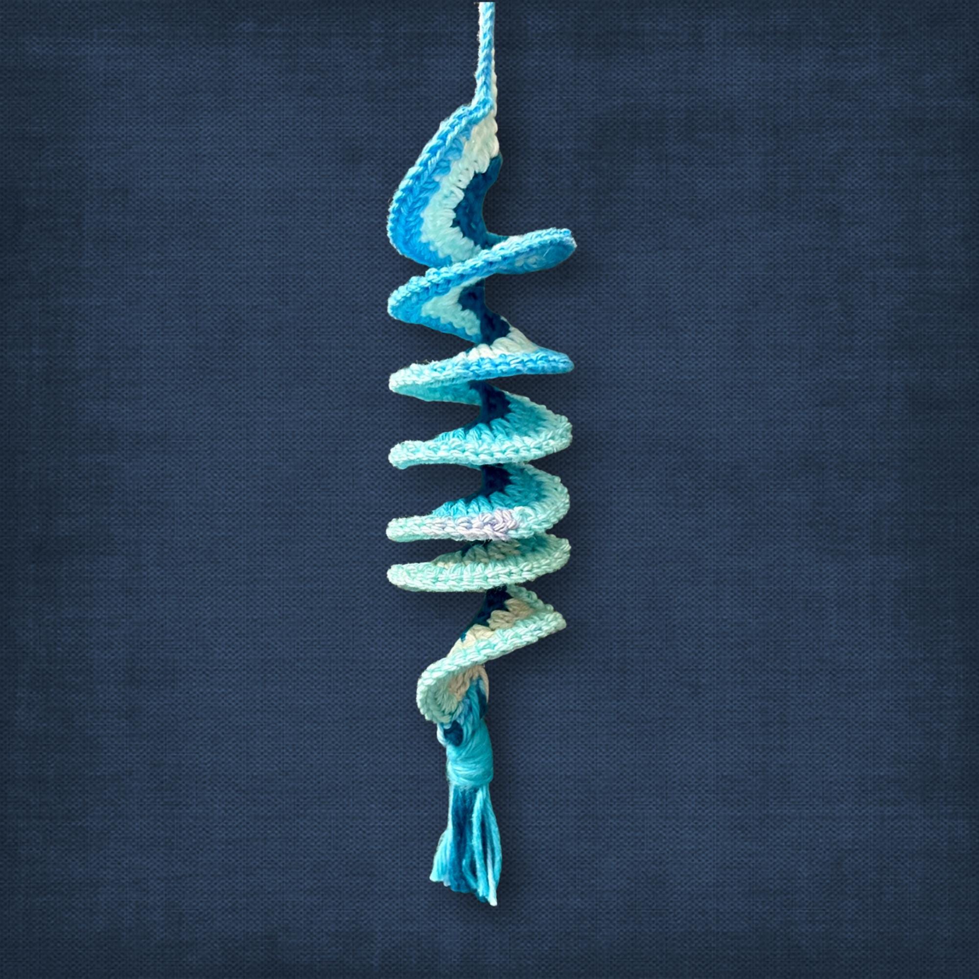 Blue Spinner Cat Toy